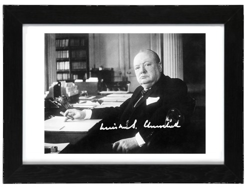 Winston churchill signed - winston,