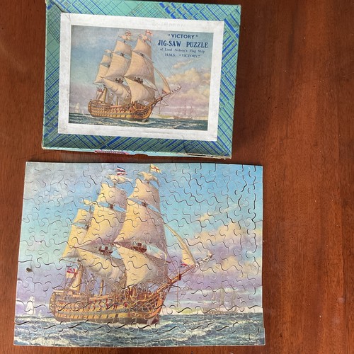 Vintage victory plywood jigsaw - vintage,
