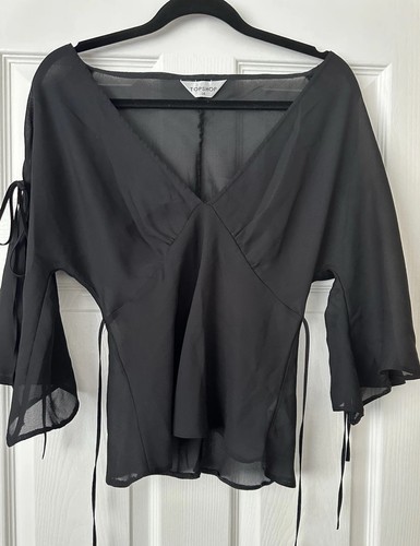 Vintage topshop chiffon top - topshop,
