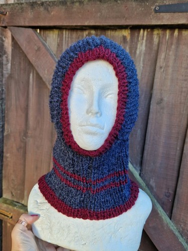 Hand knitted balaclava unisex - hand,