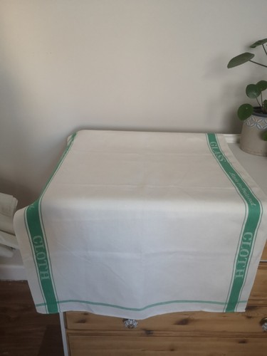 Large vtg green stripe irish - large,