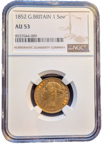 1852 ngc queen victoria shield - 1852,