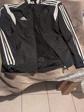 Adidas Black Windbreaker