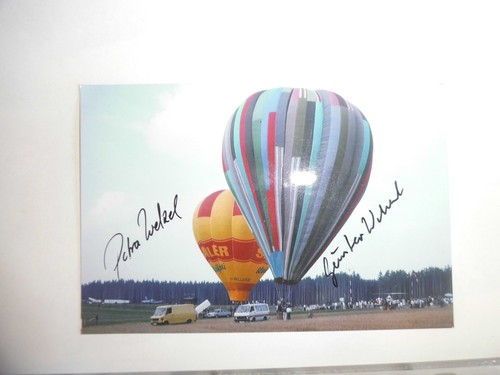 Balloon fighters wetzel - wetzel, signed