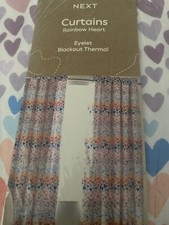 NEXT White/Multi Rainbow Heart