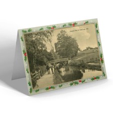 CHRISTMAS CARD Vintage Wales -