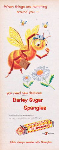 Advertisement barley sugar - advertisement,