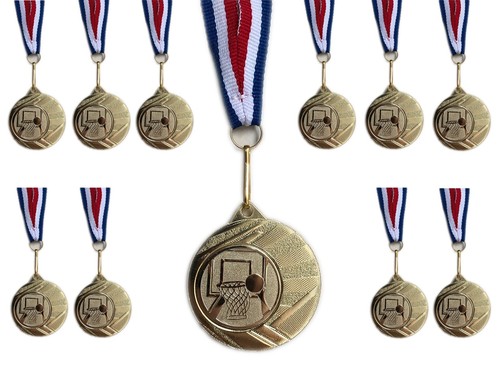20x basketball medals 40mm - basketball,