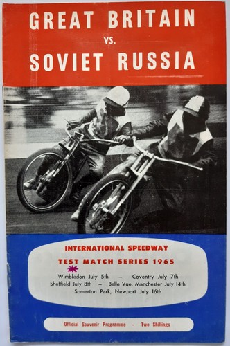 Wimbledon speedway programme - wimbledon,