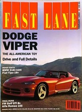 FAST LANE MAGAZINE FEB-1992 -