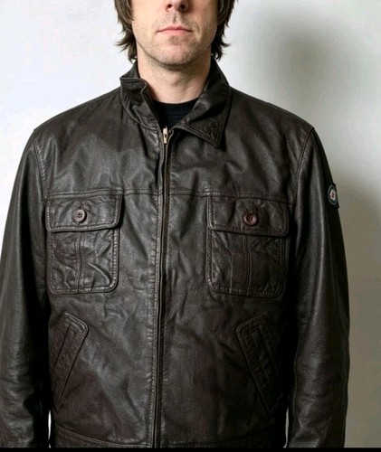 Lambretta leather jacket size - leather,
