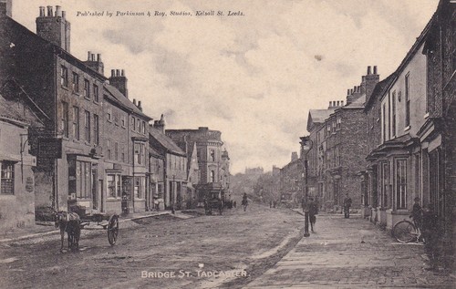 Tadcaster c1907 bridge - bridge, street