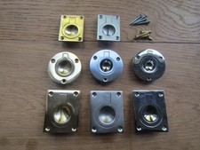 Solid brass ring pull handle