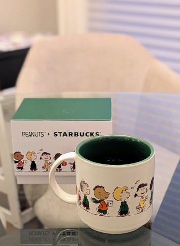 Starbucks snoopy mug ceramic - starbucks,