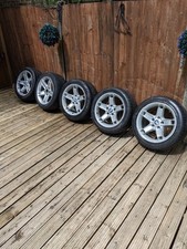BMW 5 series E39 M style sports 5 set Alloy wheels and tyres number OEM/1095442