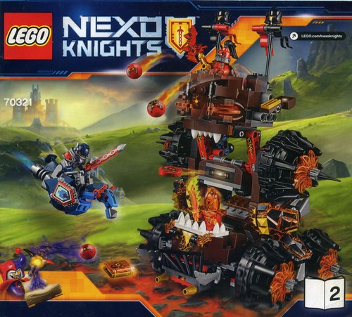 Lego 70321 nexo knights - lego, book