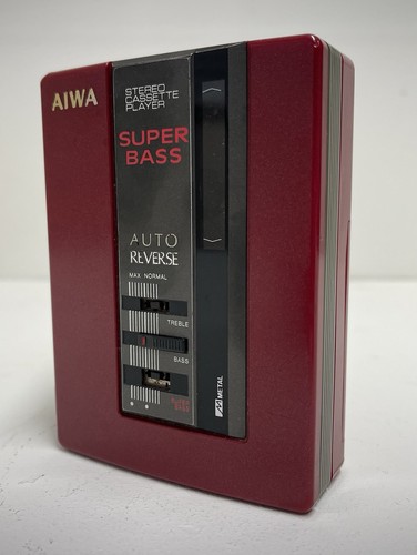 Rare red aiwa g34 - rare,