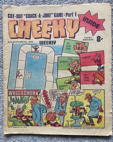 Cheeky comic 2nd - comic,