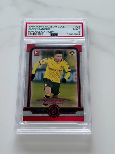 Jadon sancho topps museum - sancho, 2019