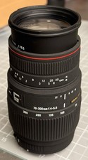 Sigma 70-300mm F4-5.6 APO DG Macro Autofocus Telephoto Zoom Lens for Canon EF