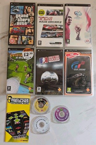 Psp games bundle inc gta - psp,