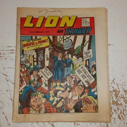 Lion and thunder - lion, 17th