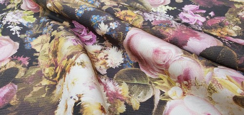 Italian crepe silk 100 - crepe,