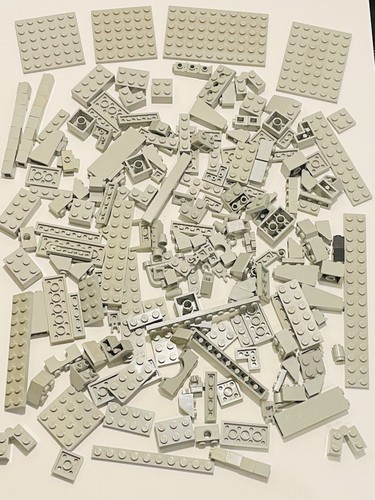 Old gray grey lego - old,