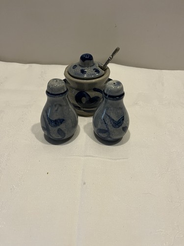 Vintage french pottery - pottery, salt