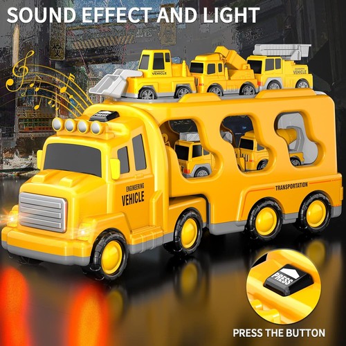New construction truck toys - new,