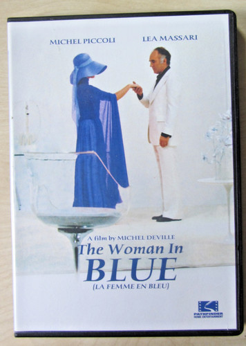 Femme bleu the woman in - femme,