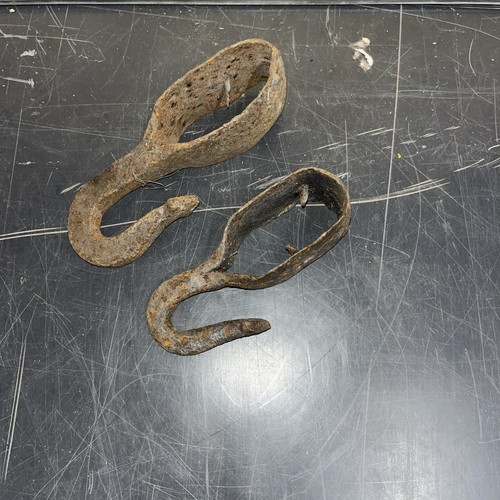 Two very old hand made - ,
