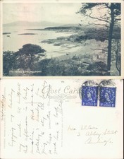 The Three Bays Millport J Salmon Ltd 1951 postmark Landscapes Cities Towns