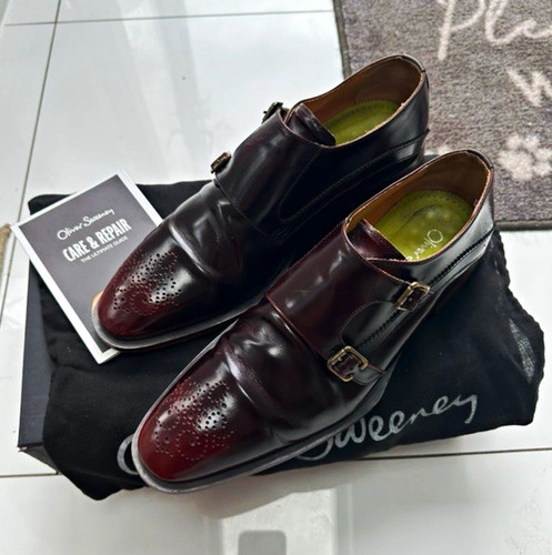 Oliver sweeney taggia burgundy - sweeney,