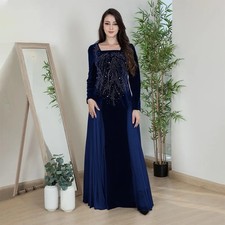 Velvet Evening Gown Modest