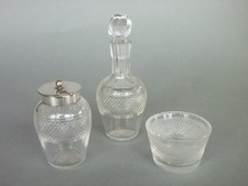 Vintage Glass Cruet Condiment