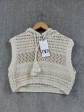 Zara Top Womens Size M Cream