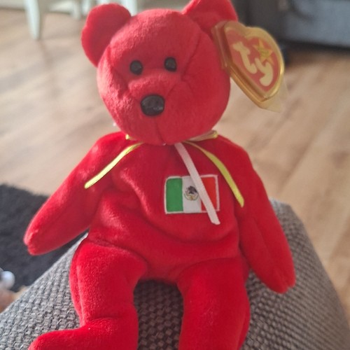 Beanie babies osito - beanie, red