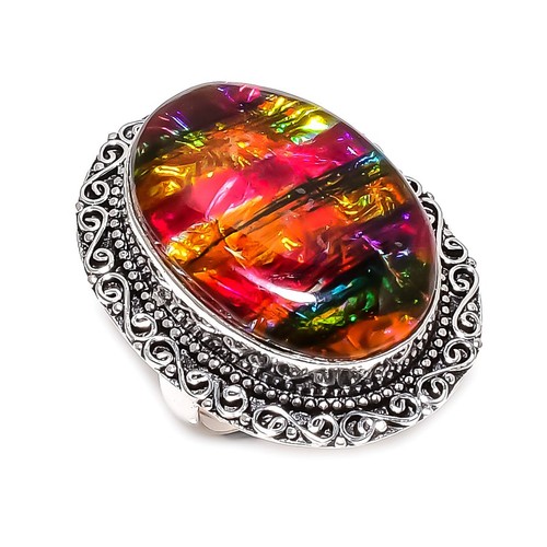 Natural ammolite gemstone 925 - ammolite,