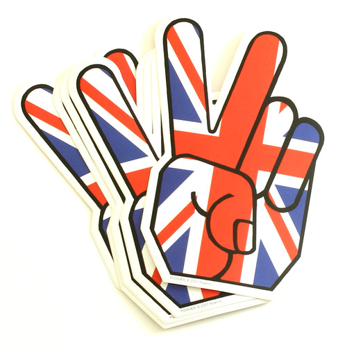Union jack flag peace - 5, x