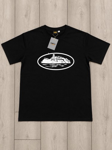 Black corteiz shirt size m - t,