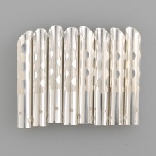 12pcs Silver Plated 4mm BFA