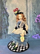 Porcelain Art Doll Alice in