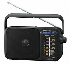 Panasonic RF-2400DEB-K Portable FM/AM Radio - Black