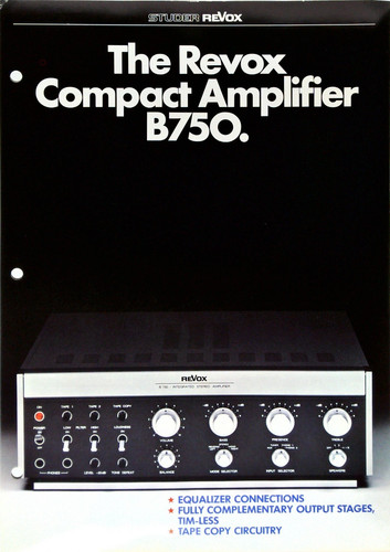 Revox digital tuner b760 - fm,
