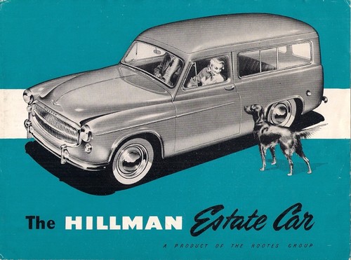 Hillman minx viii estate - hillman,