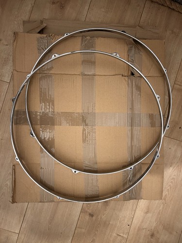Die cast drum - hoops, pair