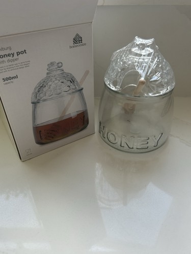 Honey pot with dipper - dipper, brand