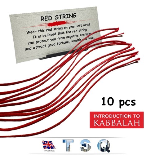 Pcs kabbalah red - red, string