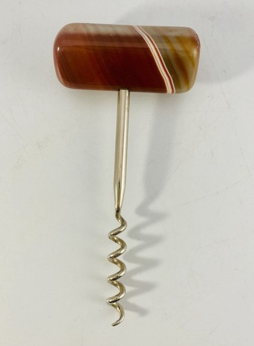 Polished agate handled - polished,